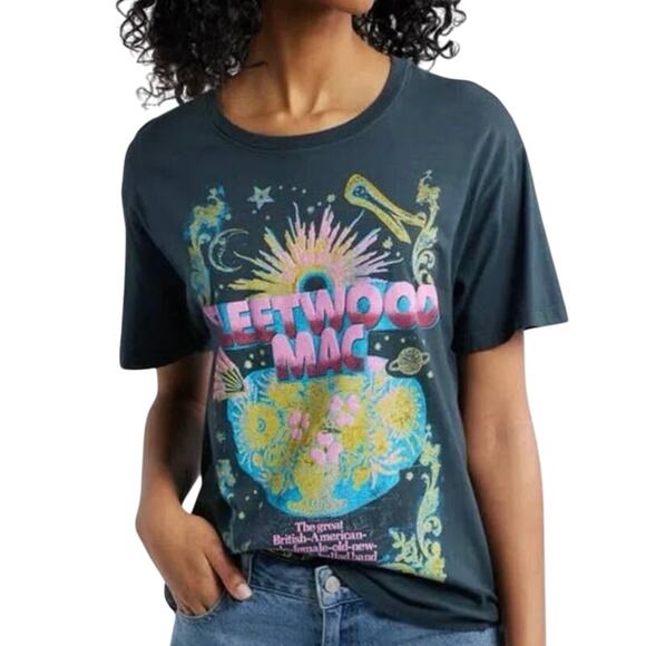 DAYDREAMER Fleetwood Mac Celestial Bouquet Tee Size L New w/ Tag MSRP $88 - Picture 1 of 12